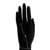 0.06ct 18k Yellow Gold Diamond Lady's Bracelet